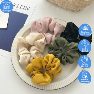 c tóc scrunchie lụa siêu xinh