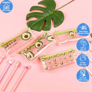1 túi đựng bút hình quả bơ dễ thương