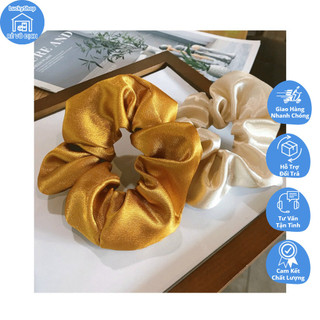c tóc scrunchie lụa bóng siêu xinh