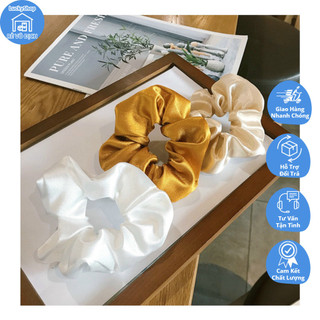 c tóc scrunchie lụa bóng siêu xinh