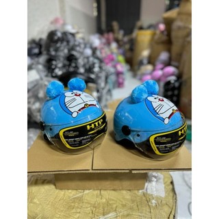 Nón bảo hiểm doremon trẻ em có kính ( size 6 đến 10 tuổi)
