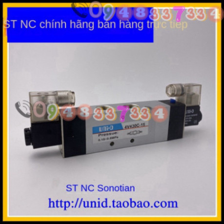 [UNI-D Sono Tiangong] Van Điện Từ 4v430c-15 Loại Niêm Phong Giữa Van Đảo Chiều Điều Khiển Điện Tử Ké