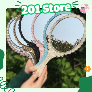 [ Hỏa tốc ] Gương cầm tay công chúa dễ thương cho nữ, gương cầm tay trang điểm, gương đáng yêu tiện lợi dành cho nữ