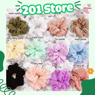 _Cột tóc scrunchies trơn