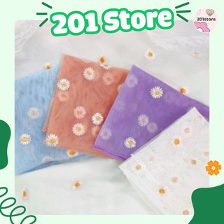 Khăn Bandana cúc hoạ mi