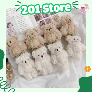 Móc khoá gấu và thỏ teddy