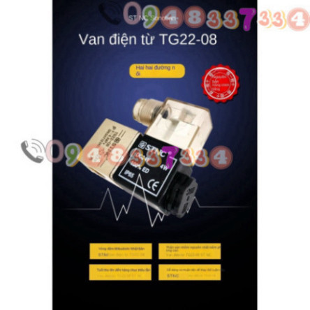 [Stnc Sono Tiangong] Van Điện Từ Tác Động Trực Tiếp TG22-08 /06 Thay Thế Hai Vị Trí Hai Chiều 2v025