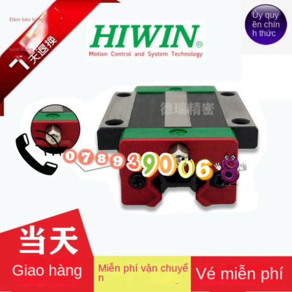 Đài Loan Shangyin Hiwin Thanh Trượt Hướng Dẫn Tuyến Tính HGH/Hgw15/20/25/30/35/45/Ca/CC