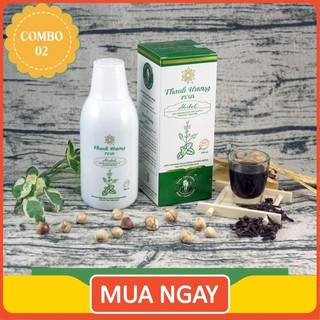 Combo 2 chai nước súc miệng khắc phục tình trạng hôi miệng - Thanh Hương Plus