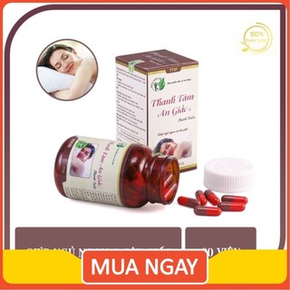 Thanh Tâm An Giấc - Hỗ trợ điều trị mất ngủ giúp ngủ ngon và sâu giấc -100 viên/hộp
