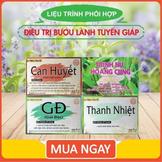 Liệu trình hỗ trợ điều trị bướu lành tuyến giáp - Đông dược Công Đức