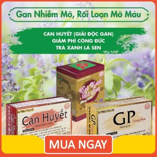 Liệu trình hỗ trợ điều gan nhiễm mỡ, rối loạn mỡ máu