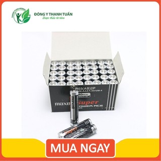 Hộp 40 Viên Pin Tiểu AAA (3A) Maxell Super 1.5V Cao Cấp