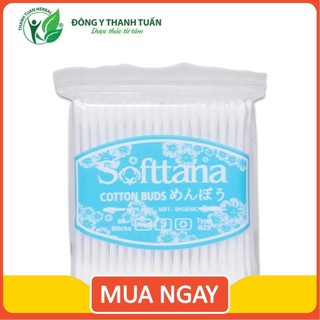 Bông tăm, Bông vệ sinh tai mũi cho trẻ em/ người lớn Softtana
