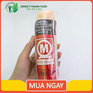 Băng thun y tế 4 móc đã tiệt trùng Minh Quang (16cm x 540cm) | Hỗ trợ sau chấn thương