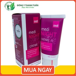 Kem hỗ trợ điều trị suy giãn tĩnh mạch Medi Night Creme - Tuýp dùng vào ban đêm