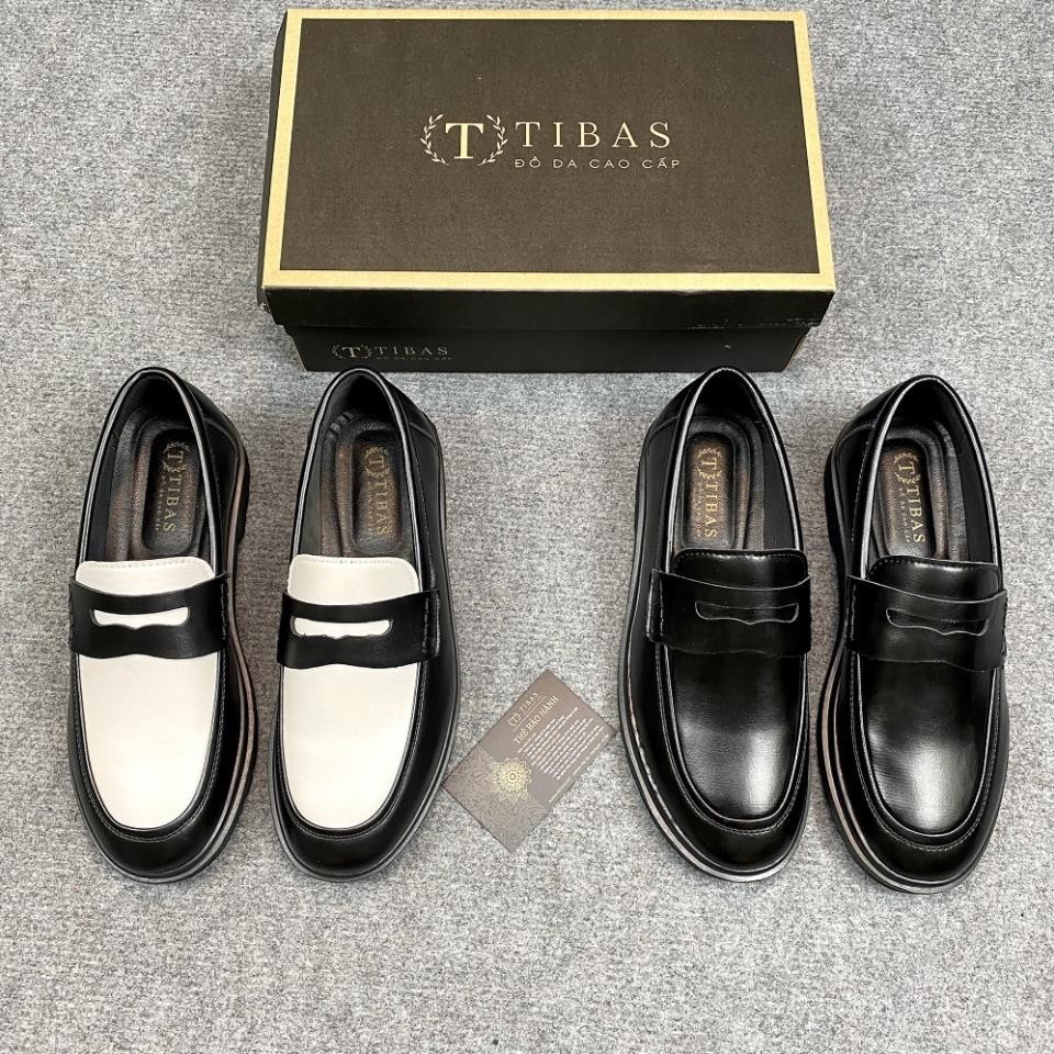 Giày Penny Loafer Da Cao Cấp , Giày đốc nam Lười Sơn Tùng Hot Trend