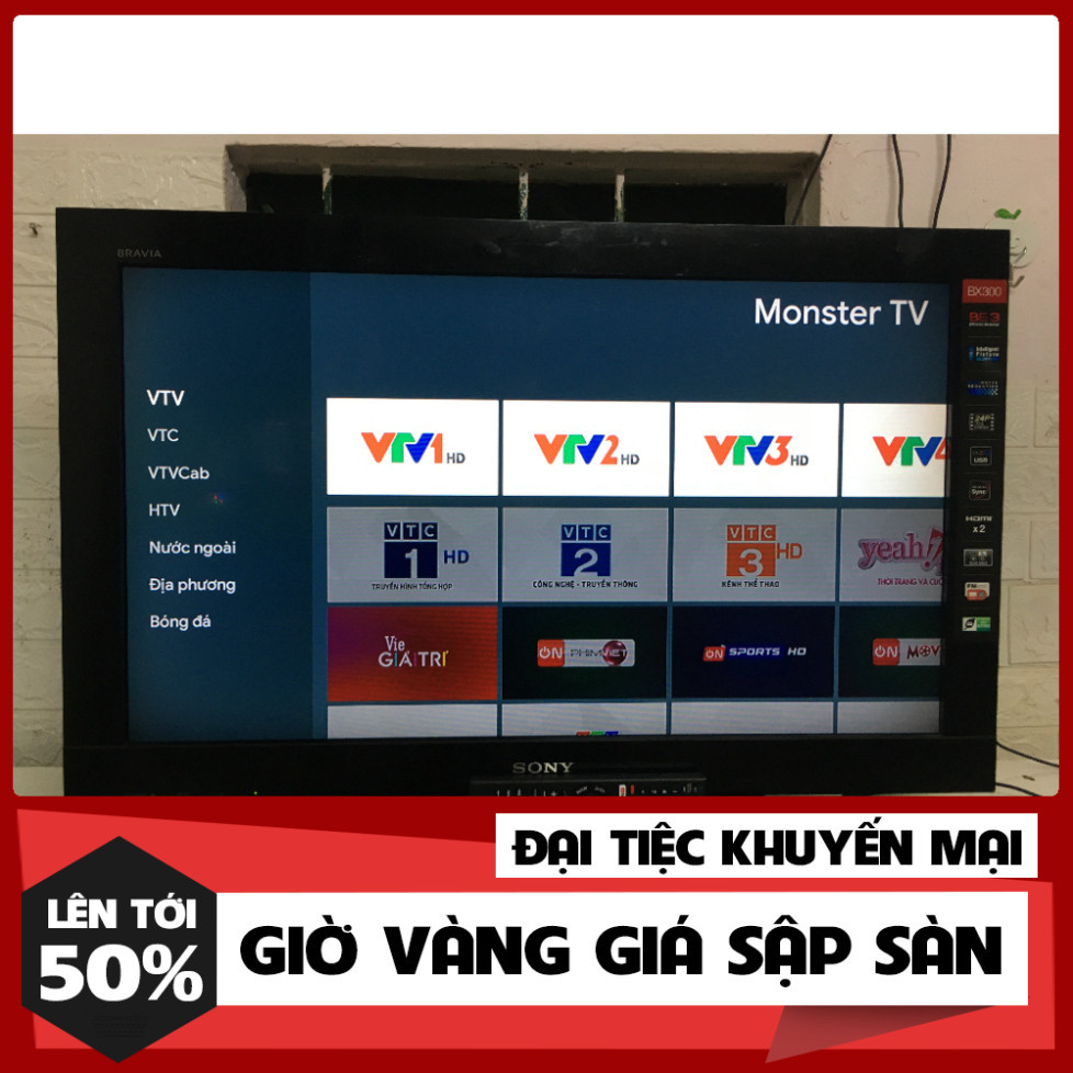 SALE -  Thanh lý Tivi Sony 32inch LCD ảnh đẹp, siêu bền, ngoại hình đẹp có thể xem truyền hình, màn hình camera, màn máy