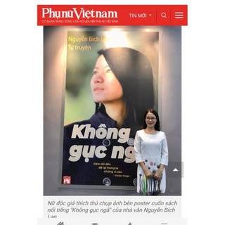 Sách - Tự Truyện Nguyễn Bích Lan Không Gục Ngã (Khổ Lớn) First News - FIN
