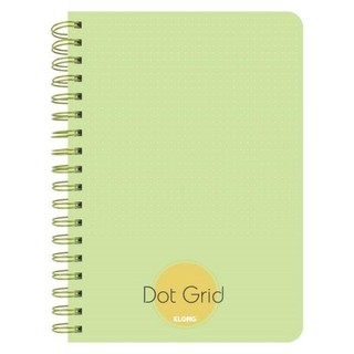 (Combo 5/3/1 cuốn) Sổ Dot Grid lò xo kép KLONG B5- 200 trang 120/92; MS: 962
