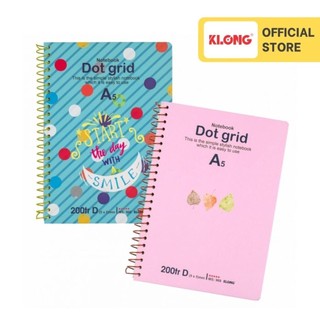 Sổ dot grid lò xo đơn klong a5 200 trang 70/76; ms: 968 ;