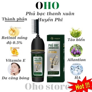 Dầu gội phủ bạc thanh xuân Huyền Phi giúp tóc lên màu óng đẹp 200ml