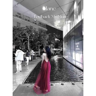 Váy maxi đỏ vang quyến rũ