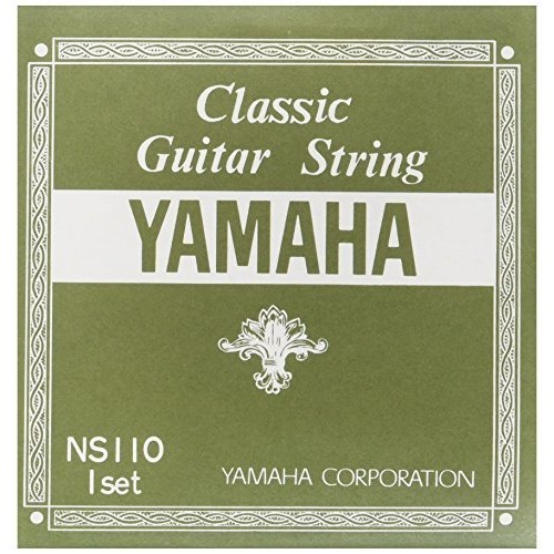 YAMAHA Classic Guitar String Set NS110 Set 1st to 3rd strings are nylon, 4th to 6th strings are silver wound, which is thin nylon-like material wrapped with metal. Brand new authentic products sold in Japan legit