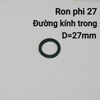 Gioăng cao su ( ron cao su ) dùng cho ốc phi bồn nhựa/inox từ phi 21 đến phi60.