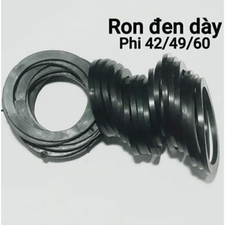 Gioăng cao su dùng cho ốc phi bồn nhựa/inox từ phi 21 đến phi60.