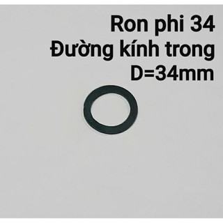 Gioăng cao su ( ron cao su ) dùng cho ốc phi bồn nhựa/inox từ phi 21 đến phi60.
