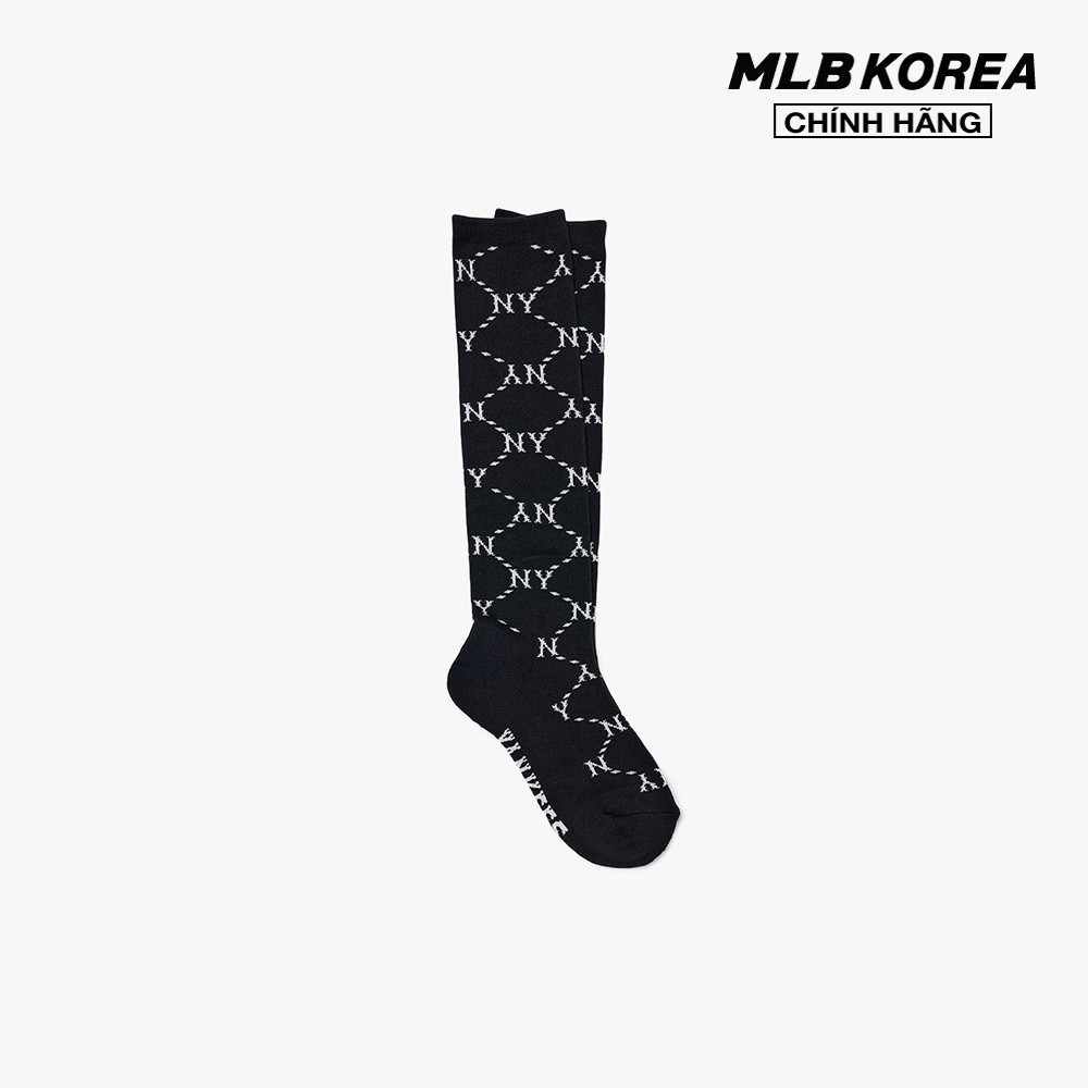 MLB - Vớ cổ cao unisex Dia Monogram 3ASOKM12N-50BKS