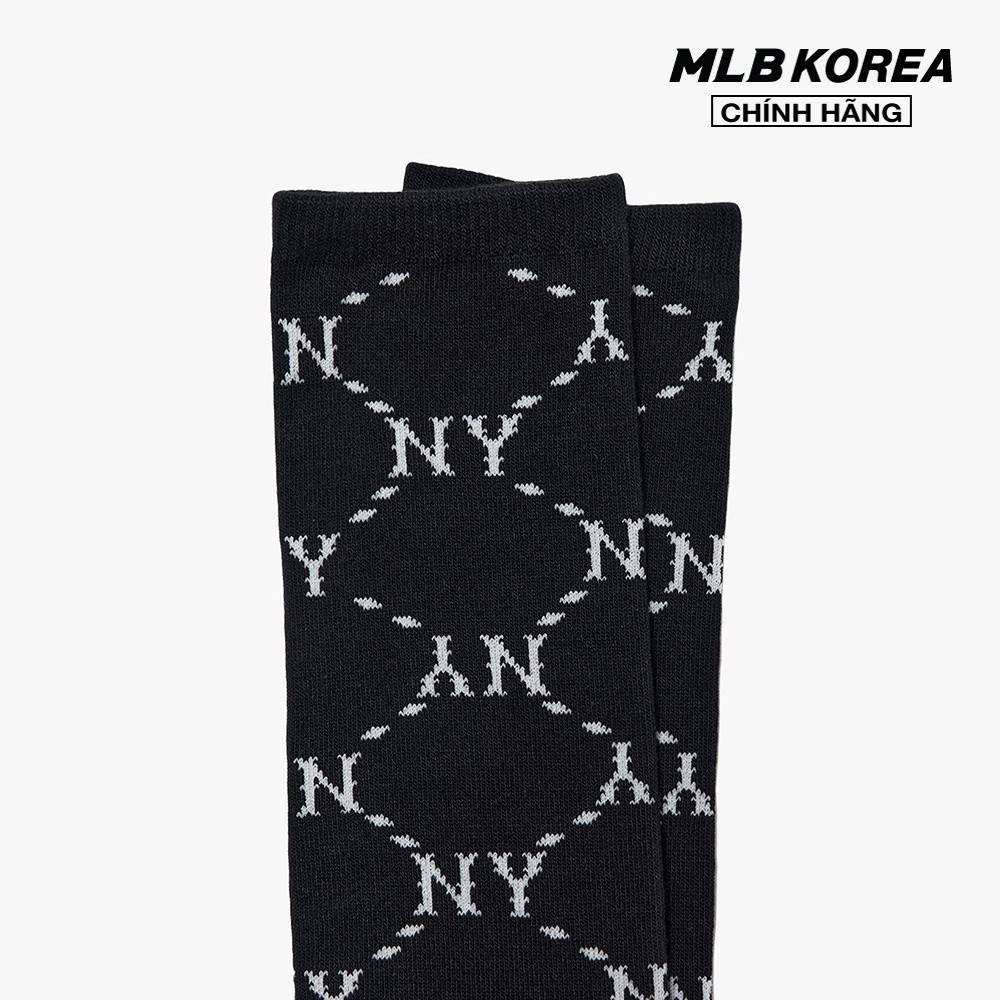 MLB - Vớ cổ cao unisex Dia Monogram 3ASOKM12N-50BKS