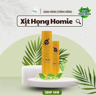 Xịt họng thảo dược Homie Herbal Spray, hết ho, sạch khuẩn vòm họng