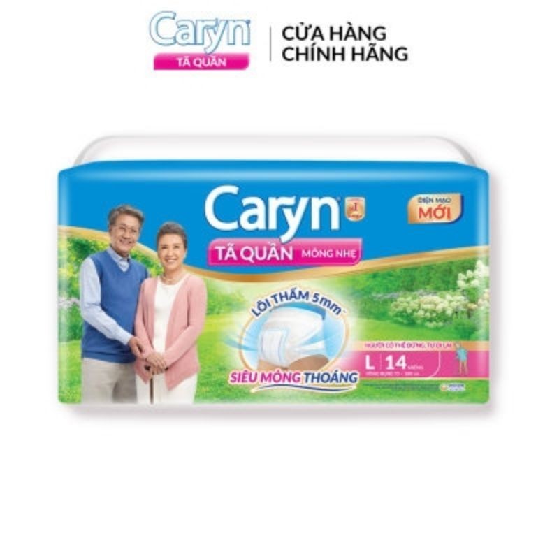 TÃ QUẦN CARYN M16, L14, XL12 miếng