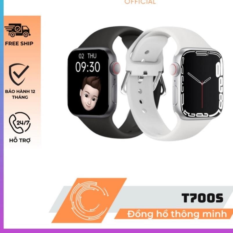 Đồng hồ thông minh T700S đa chức năng, Smart Watch T700s, màn hình cảm ứng, đồng bộ với điện thoại hỗ trợ nghe gọi