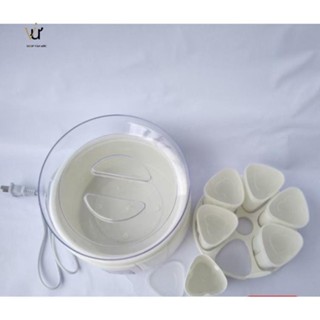Máy Ủ Sữa Chua Làm Sữa Hạt 6 Cốc Ủ Nhanh Mẫu Mới Ổn Định An Toàn Tiện Dụng GDVƯ