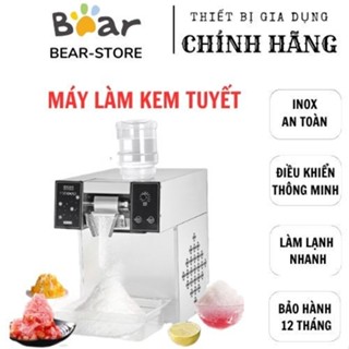 Máy làm kem tuyết,làm kem Bingsu Hàn Quốc cao cấp, Inox an toàn và bền bỉ