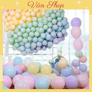 Combo 50 bóng pastel 5 inch màu hỗn hợp