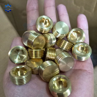 Ốc Bít Lục Giác Ren Ngoài Thau - Bít thau ren ngoài - ốc bít