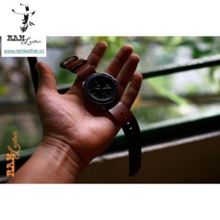 Dây đồng hồ da bò đơn (da bò thât) - RAM N2 . *