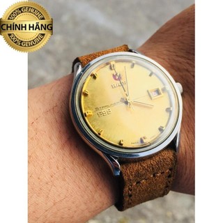 Dây đồng hồ da bò lộn RAM Classic .