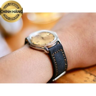Dây đồng hồ da bò lộn RAM Classic .