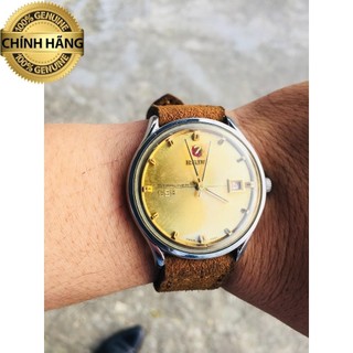 Dây đồng hồ da bò lộn RAM Classic .