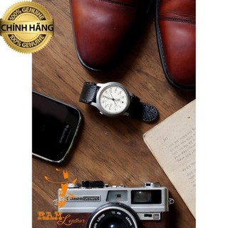 Tổng hợp dây đồng hồ da bò 18 chuyên dùng cho seiko 5 quân đội (37mm) và Orient SK .