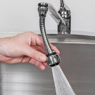 Đầu nối dài vòi nước tăng áp xoay 360 độ Turbo Flex