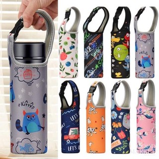 Túi đựng bình nước cách nhiệt chống rơi 500ml - 700ml tiện dụng mang theo du lịch
