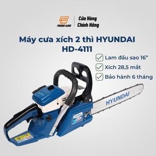 Máy cưa xích 2 thì hyundai hd-4111 | hàng chính hãng