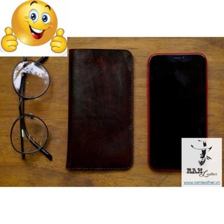 Bao da blackberry da bò thật màu chocolate key1/ key2 - hàng chính hãng ram leather .