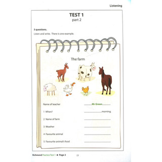 Sách Richmond Practice Tests Movers First News - FIN